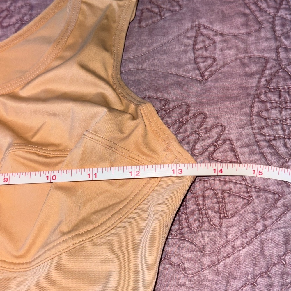 Women's Tan Shapewear Bodysuit - Picture 4 of 8
